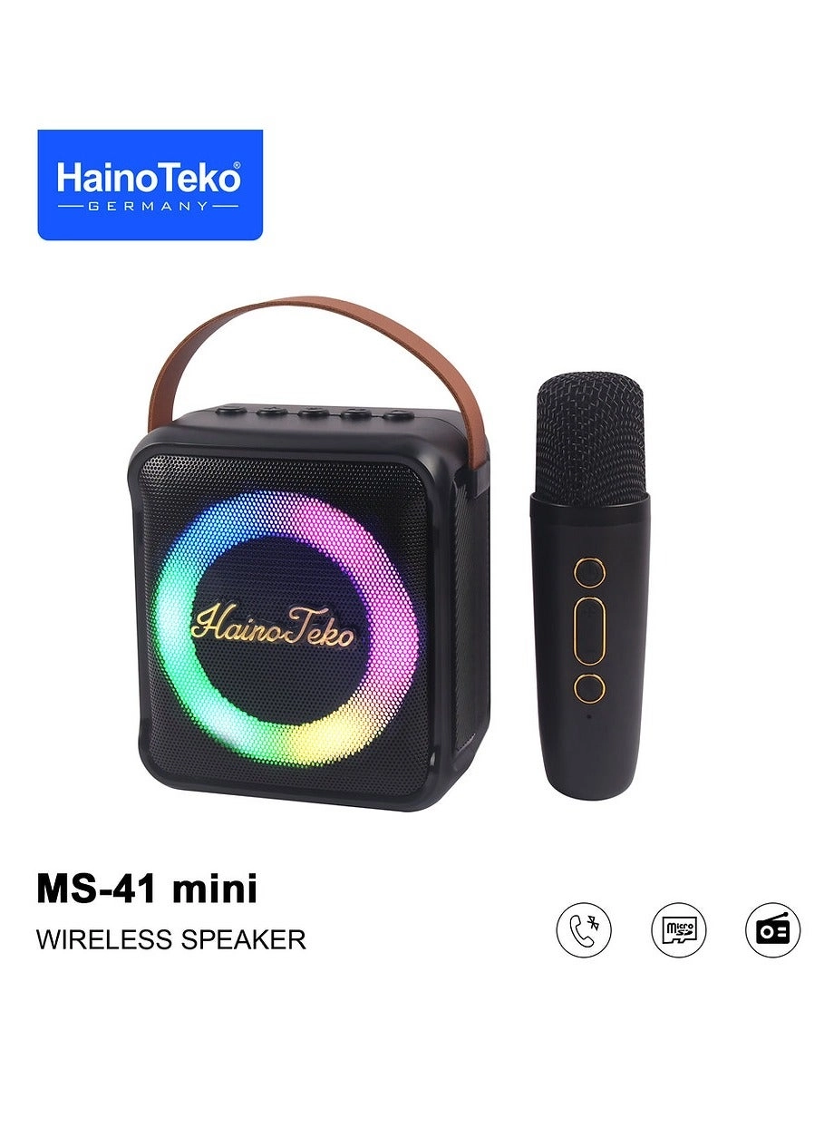 MS41 - Wireless Bluetooth Portable Speaker with Mic