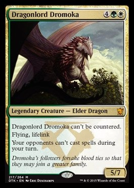 Magic: the Gathering Dragonlord Dromoka 217264