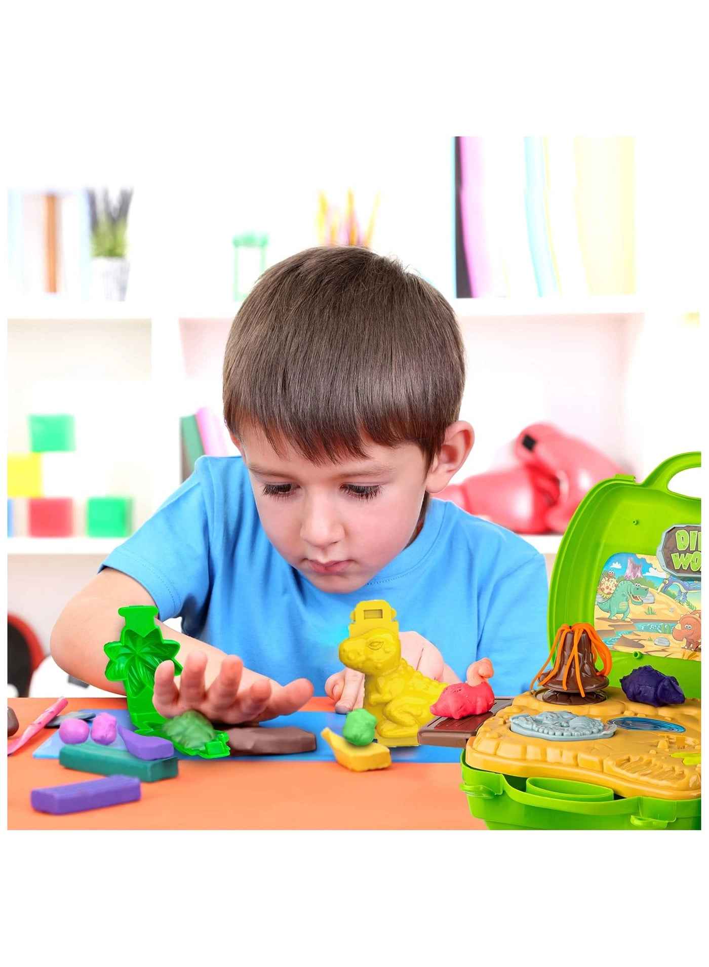 Dinosaur Playdoh Set - 51-piece Kit
