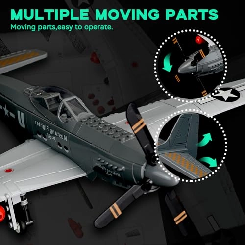 P-51 Mustang - Limited Edition Multicolor