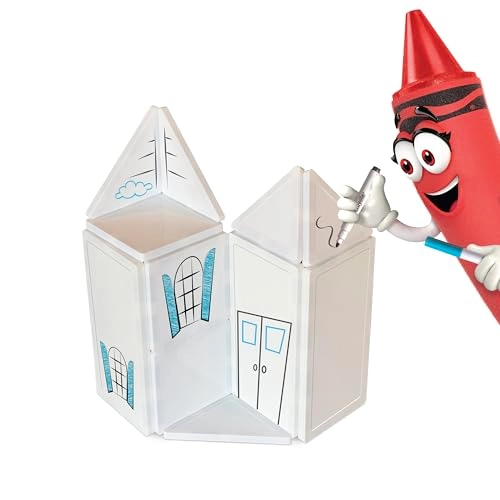 Magnetic Tile Set - 14pcs Architecture