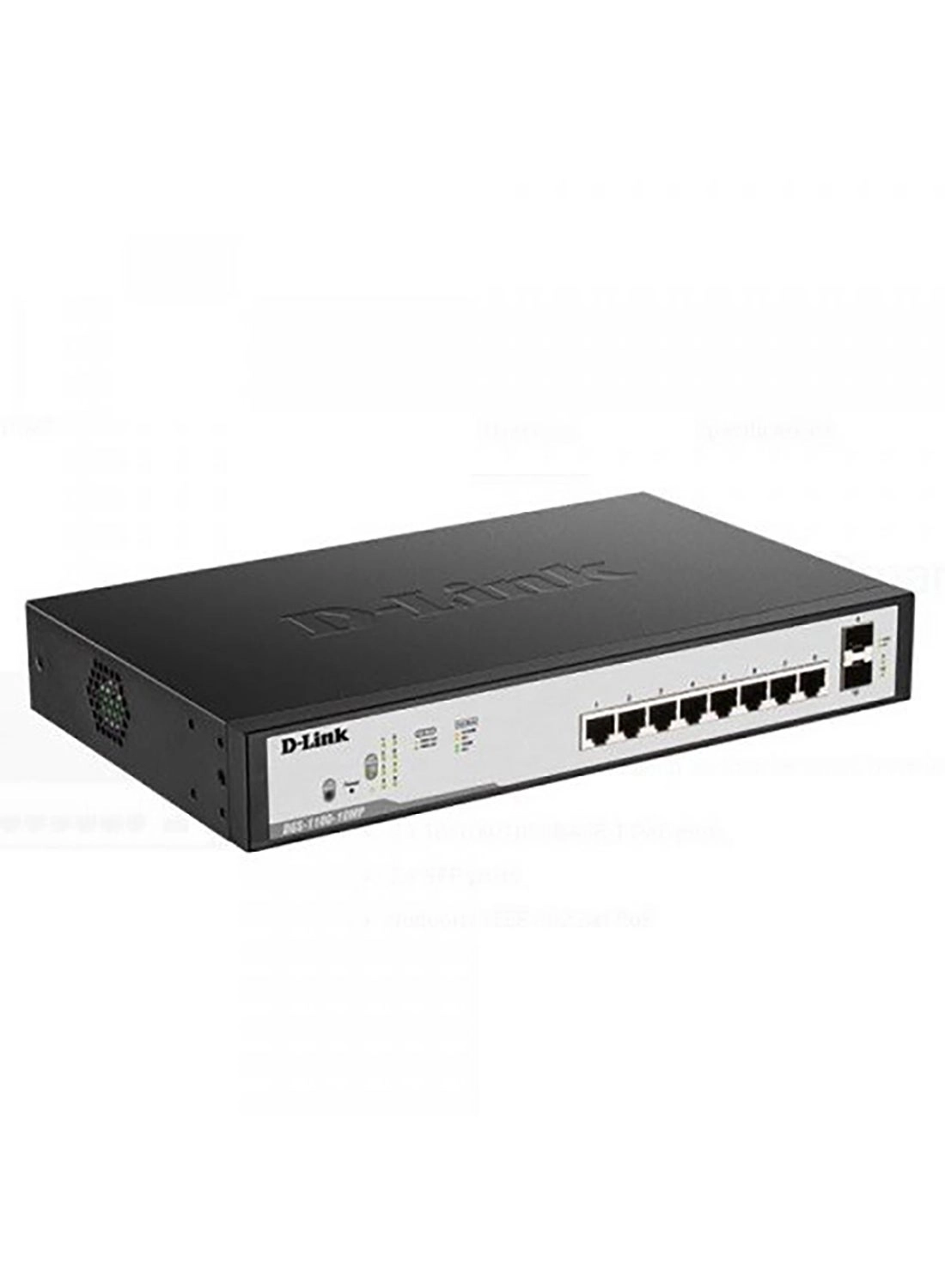D-Link DGS-F1100-10PS-E 8-Ports