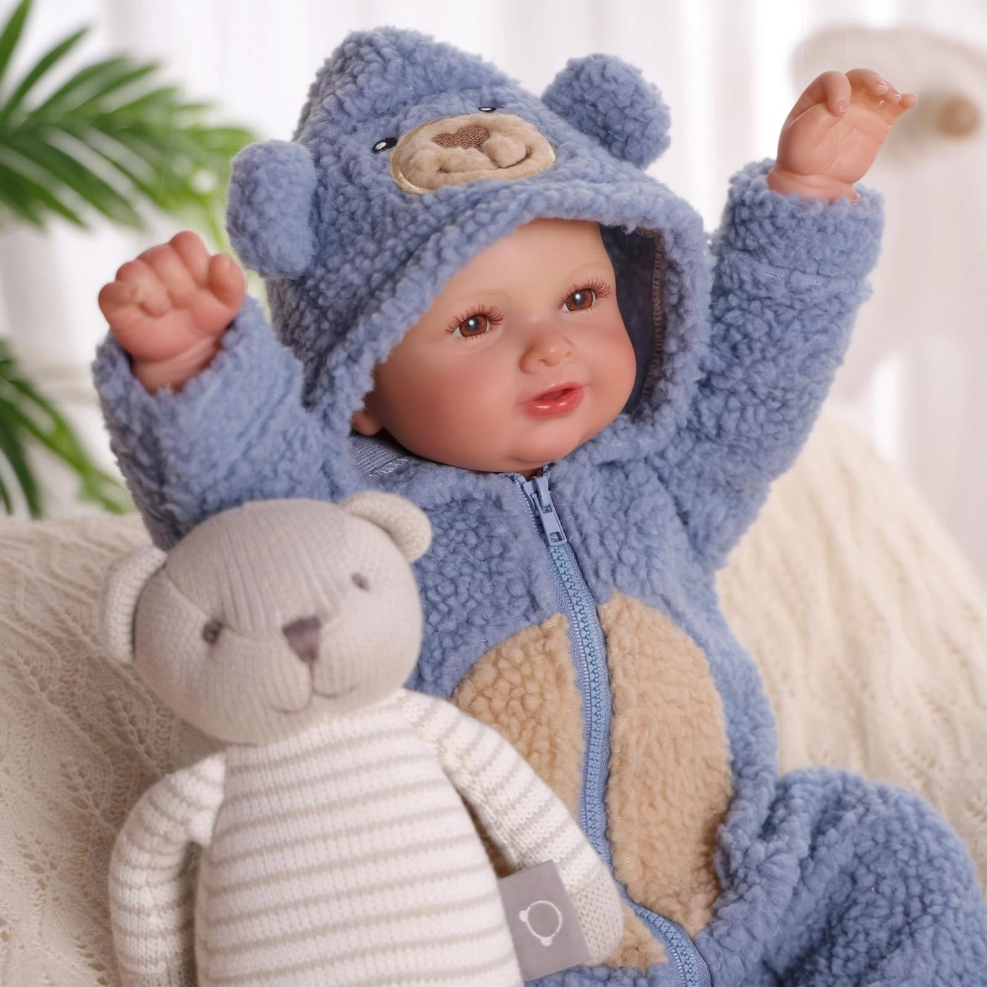 Carina Reborn Baby Doll - 20 Inch Soft Vinyl Boy