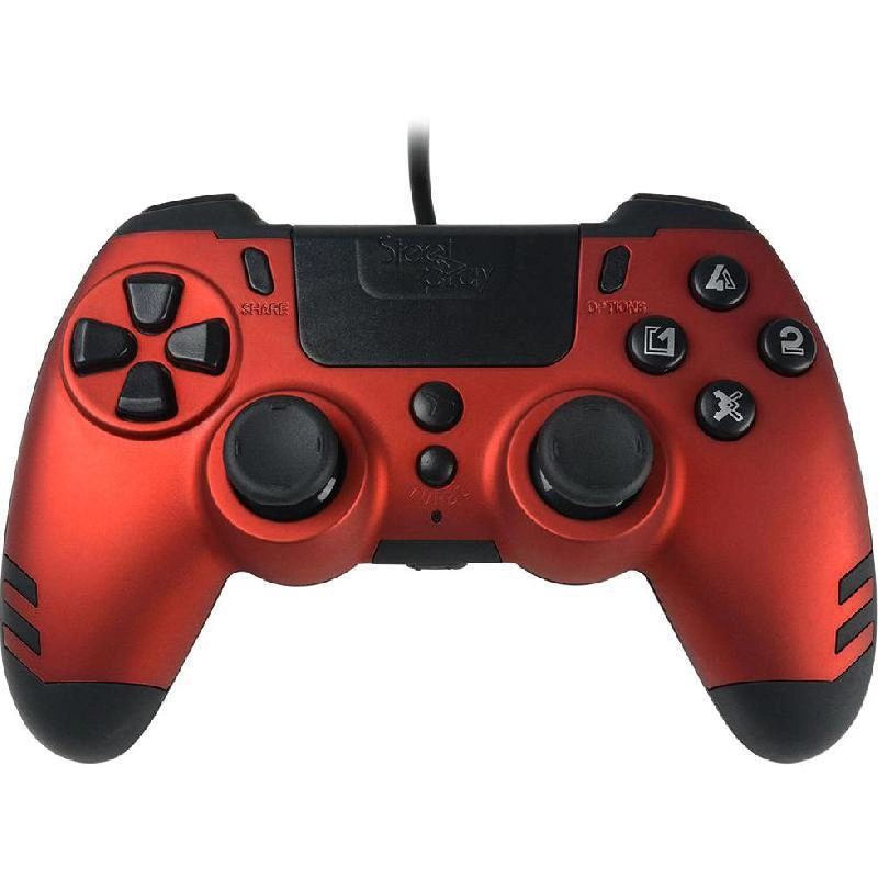 Steelplay Metaltech Controller (PS4) Red