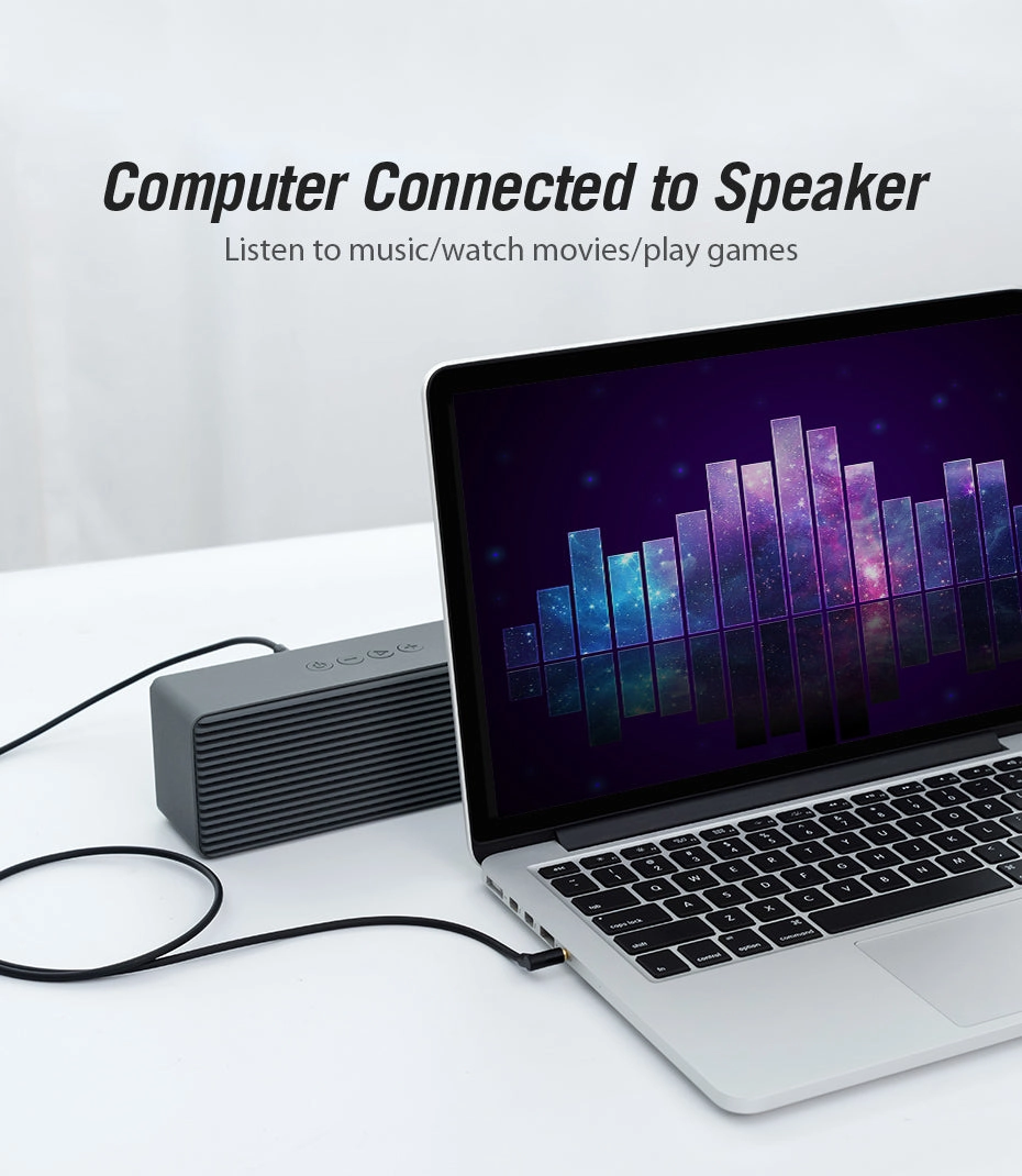 3.5mm Male to Male Audio Cable - 1 m