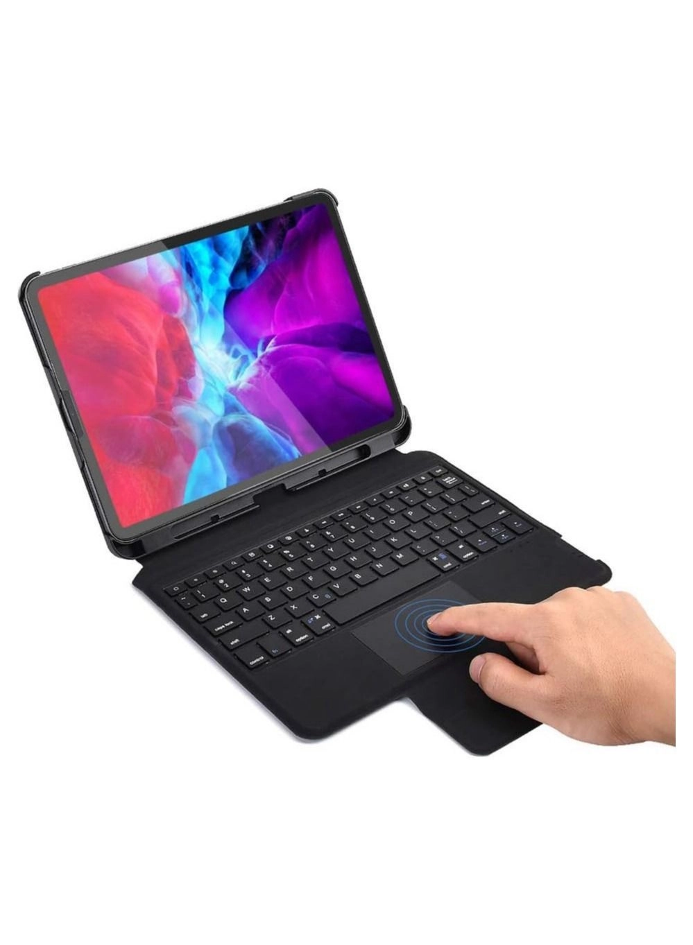 ELTRAZONE Keyboard Case with Touchpad and Apple Pencil Holder for iPad Pro 11-inch (2022/2021/2020/2018)