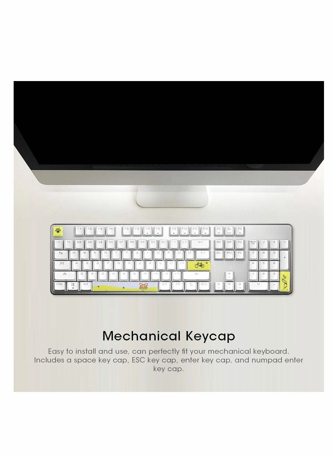 Mechanical Keyboard Keycap - Bluetooth