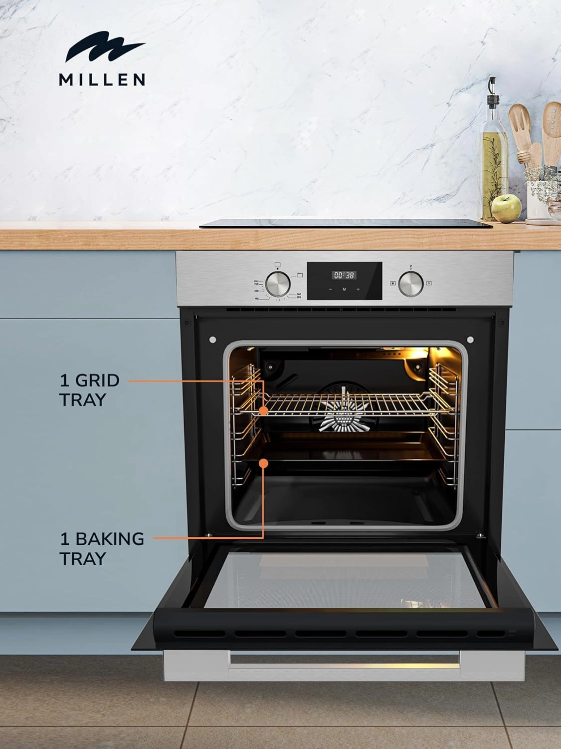 MGO 602 IX 60cm Built-In Gas Oven