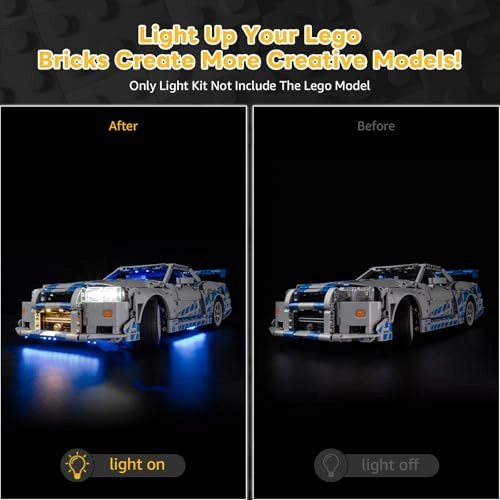 LED Lighting Kit - Compatible with Lego 42204 Remote Control