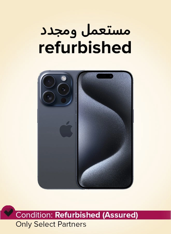 (Renewed) iPhone 15 Pro - 8GB 512GB