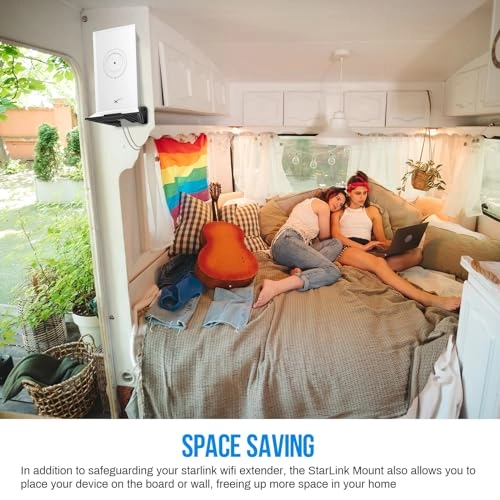 StarLink Wall Mount - 1 piece(s) StarLink Mesh Router V2