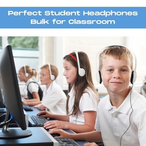 30 Pack Class Set - Wired Headphone