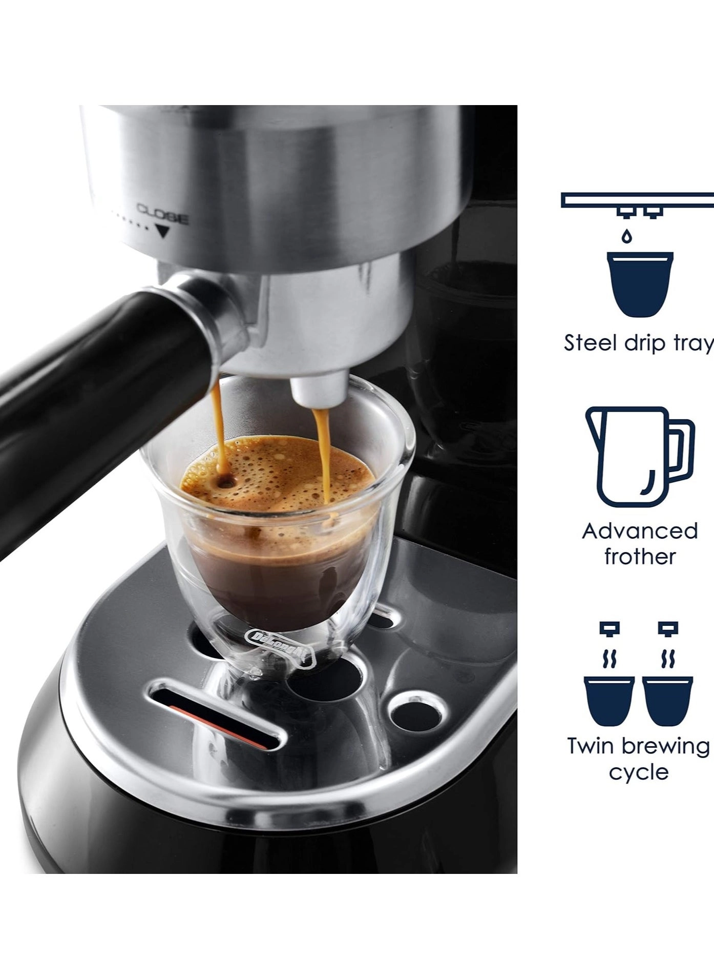 Dedca 8-in-1 Espresso Set & Milk 154021