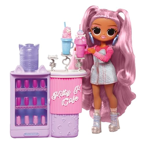 Kitty K Fashion Doll - Sweet Nails 15 Surprises Real Nail Polish Ages 4+