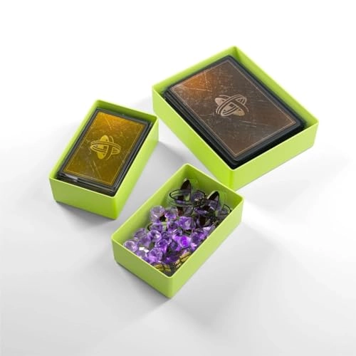 Token Silo Card Add-On - Lime 3 Compartments