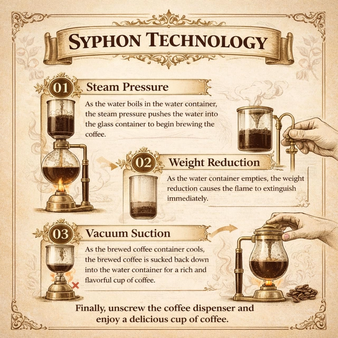 Balance Syphon - 500 ml Vacuum