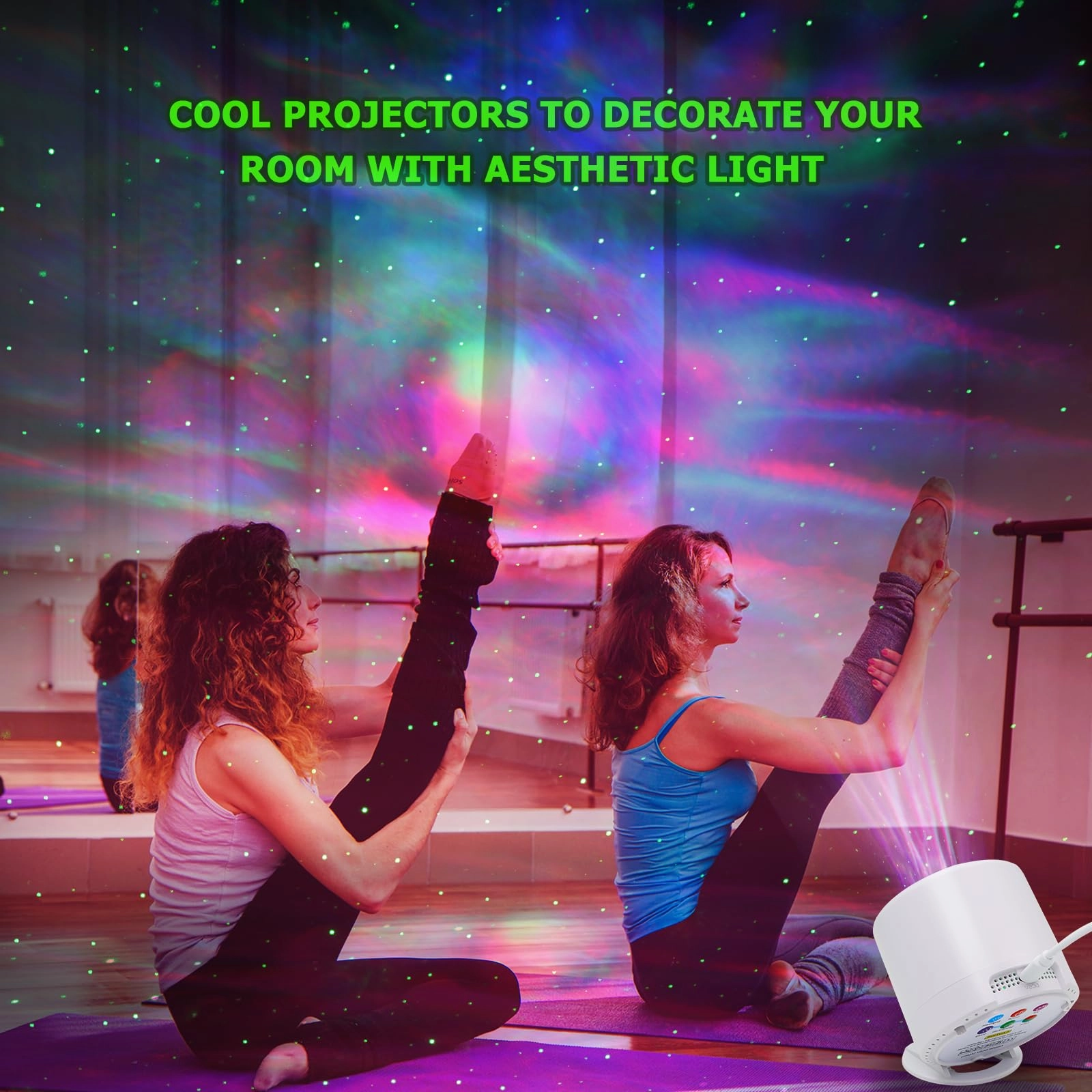 Galaxy Projector - Corded Electric Red Green Blue