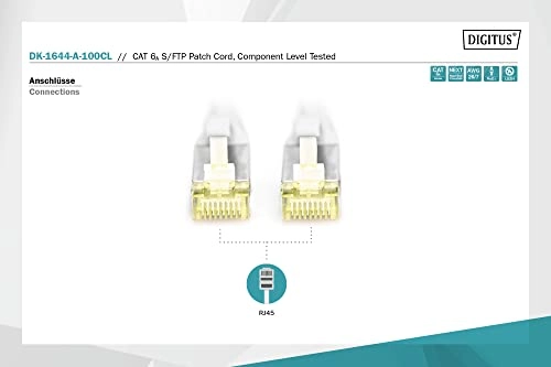 LAN Cable Cat 6A - 10 m