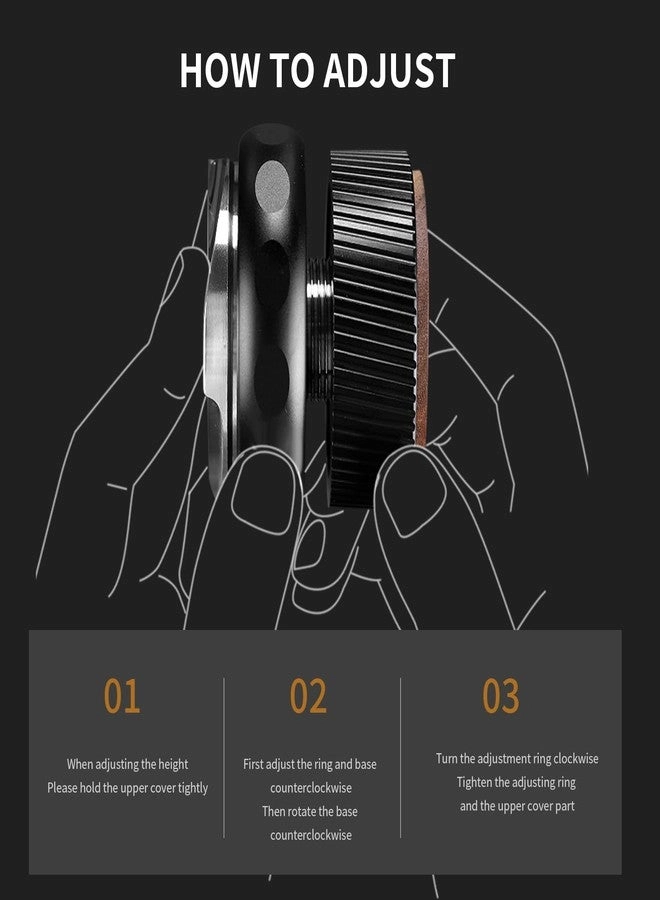 Espresso Distribution Tool - 51mm Adjustable Depth