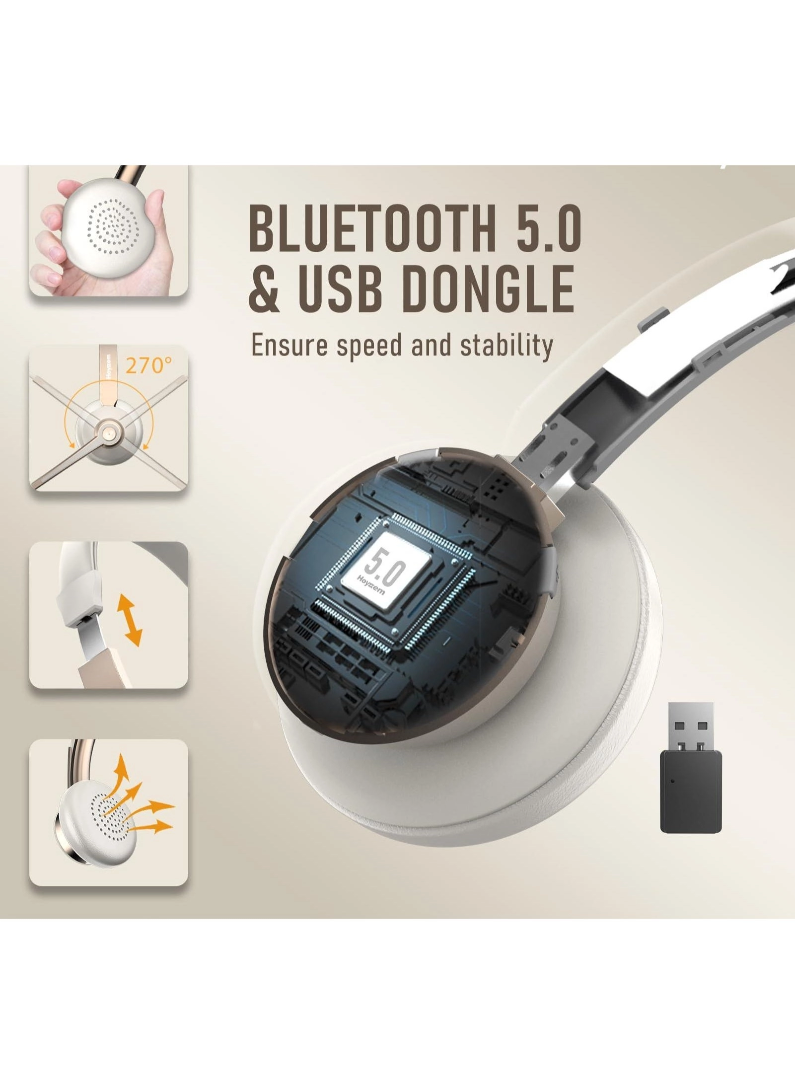 V5.0 Trucker Wireless Headset