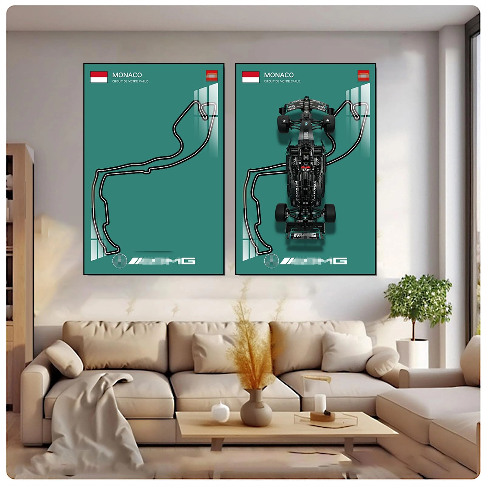 Display Wall Plate (42141) - 80 x 50 cm