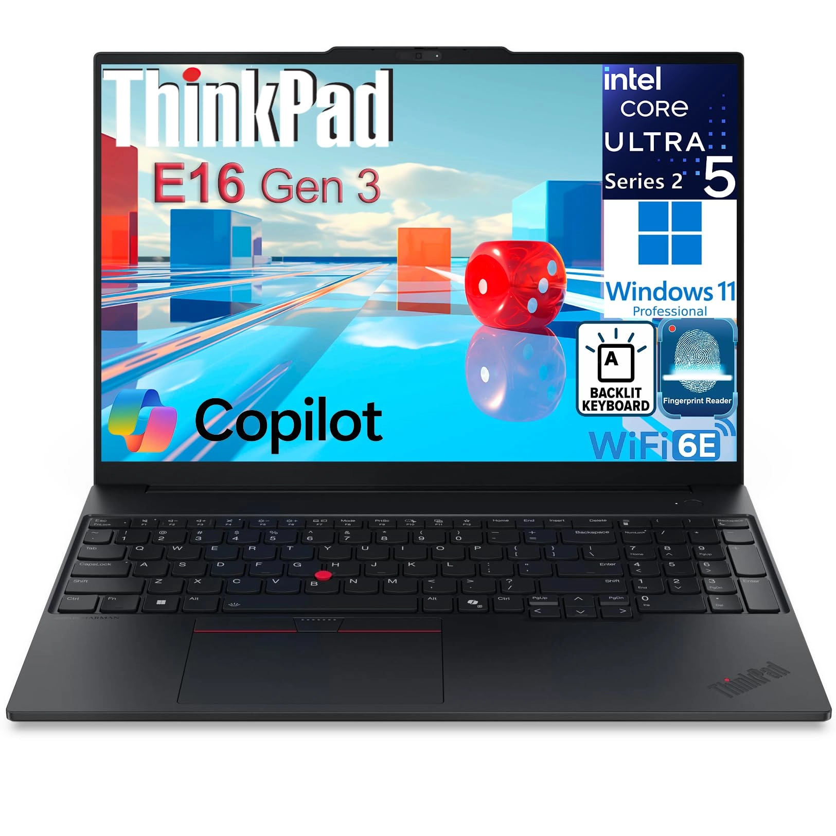 Lenovo ThinkPad E16 - 16'' Core Ultra 5 225H 16GB DDR5 512GB SSD