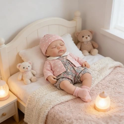 Reborn Baby Doll - 12 inch Vinyl Girl Ages 3+