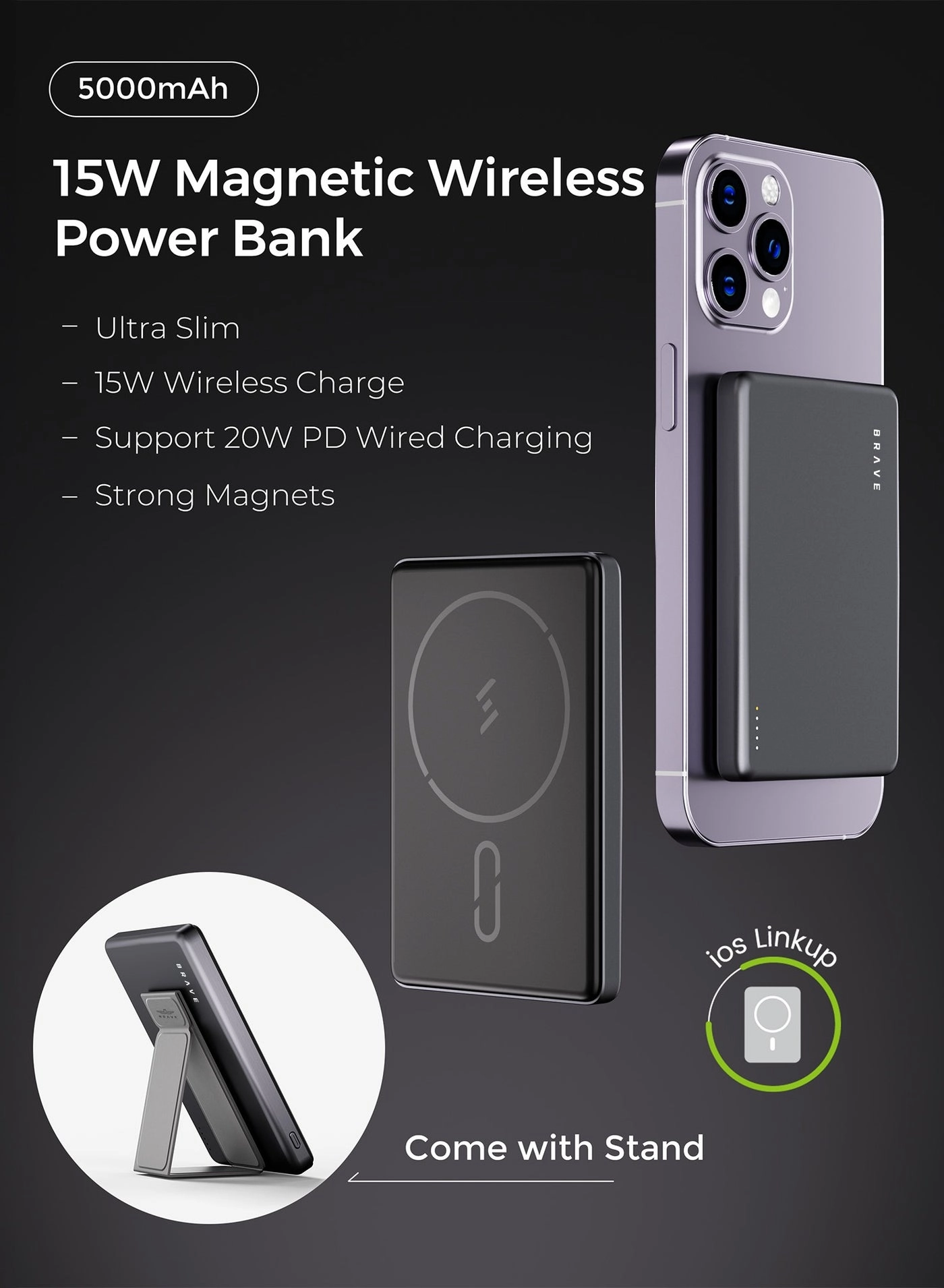 BP-19 - 5000 mAh 20 W Fast-Charging