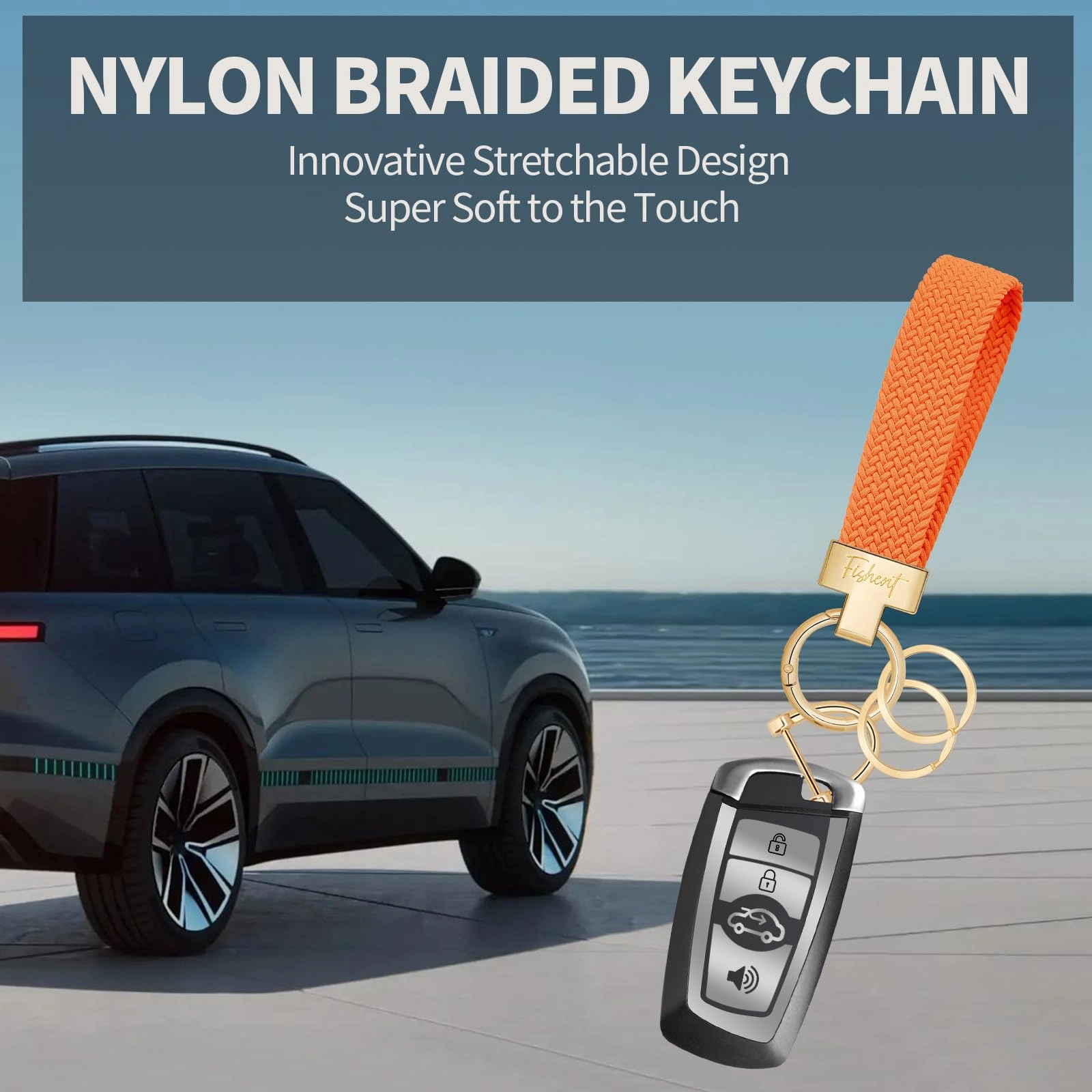 Stretchy Car Keychain - Fun
