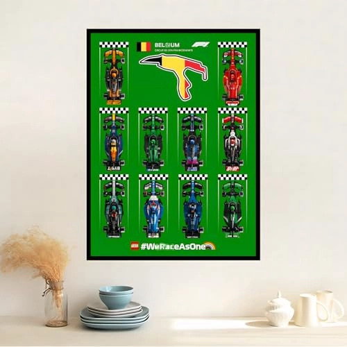 Display Wallboard Wall Mount - LE-GO Speed F-1 10-in-1