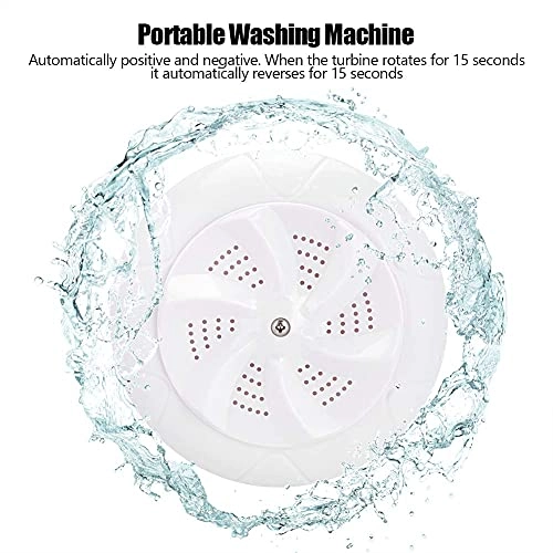 Portable Mini Washing Machine, Ultrasound Turbo Washing Machine, for Home Travel