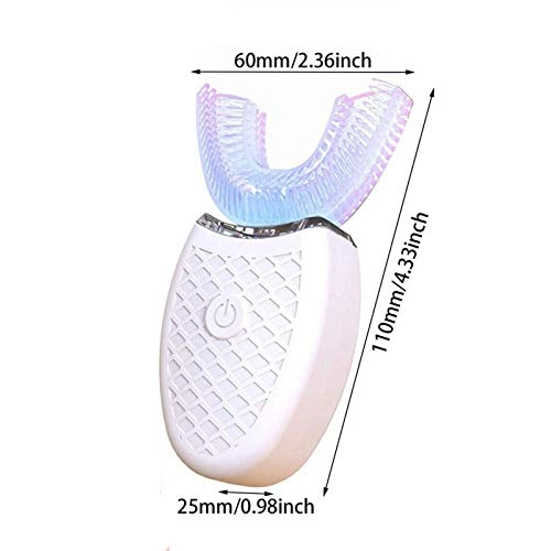 Ultrasonic Toothbrush - U-Shape IPX7 Wireless Charging