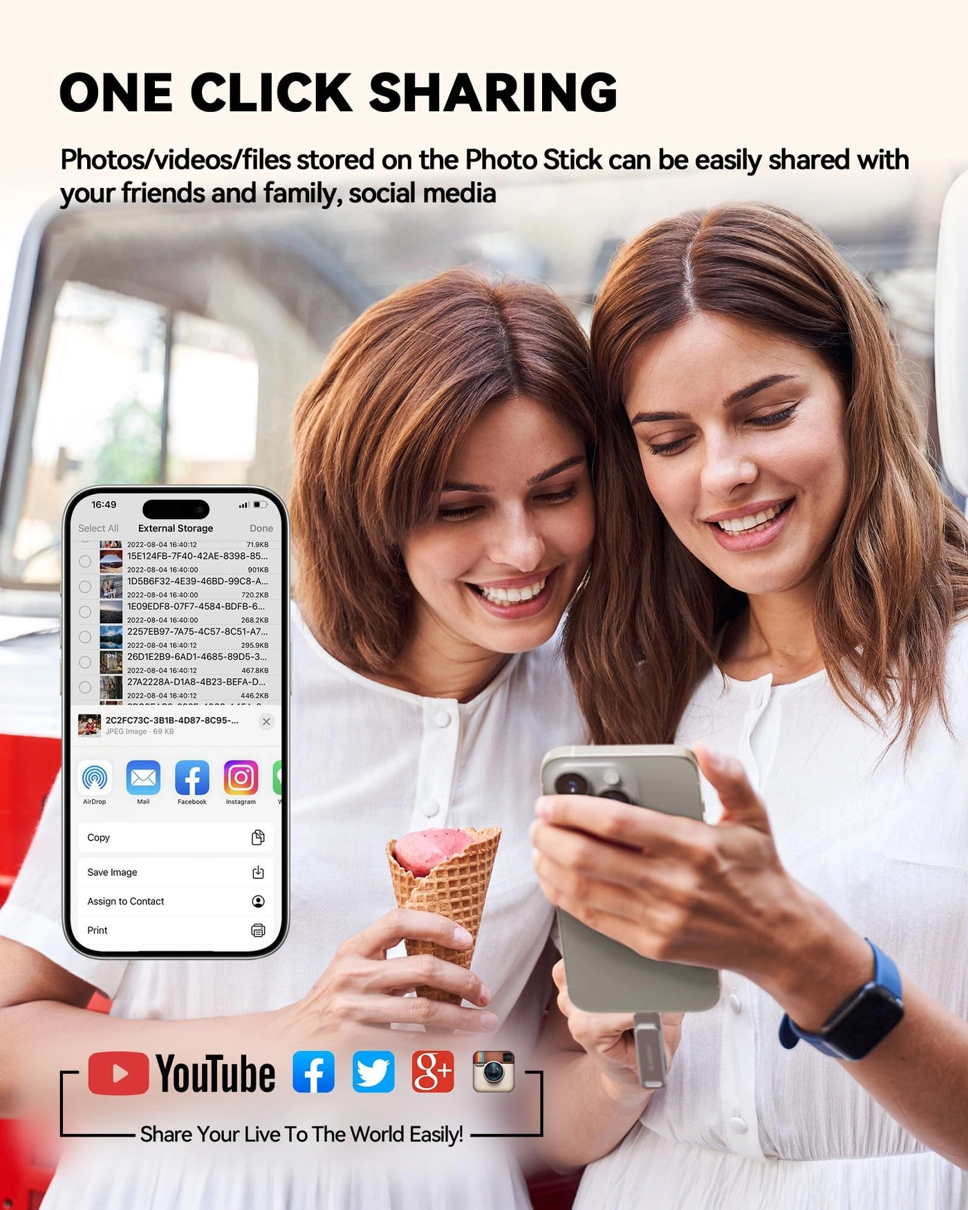 Photo Stick - USB 3.0 Lightning 256GB