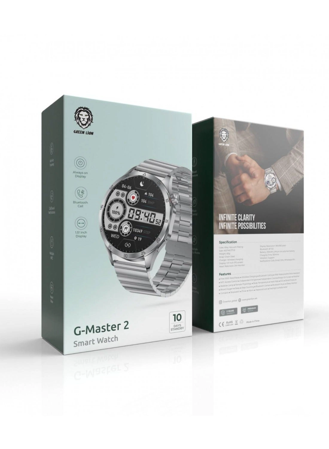 G Master 2 Alloy Vacuum Plating