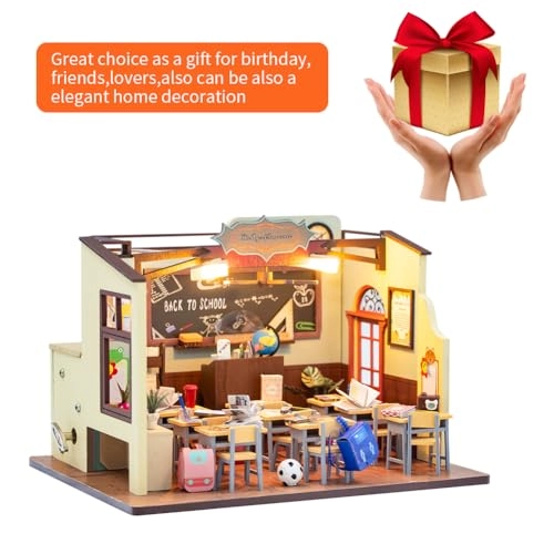 DIY House Craft Kit - Without Dust Cover Paper Wood