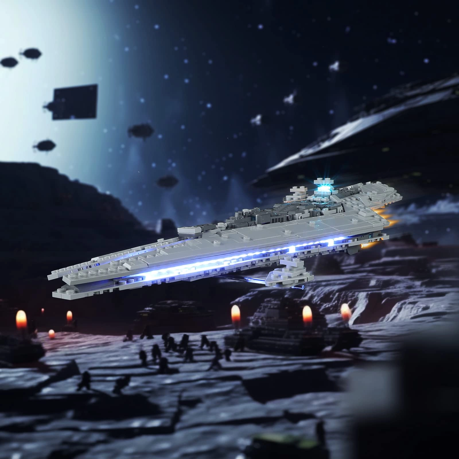 LIGHTAILING Executor Super Star Destroyer - LED Lighting Kit USB light kits