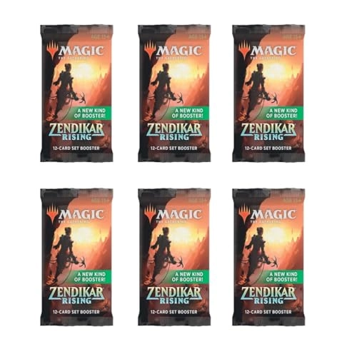 Zendikar Rising Set Booster Pack - 6 Packs