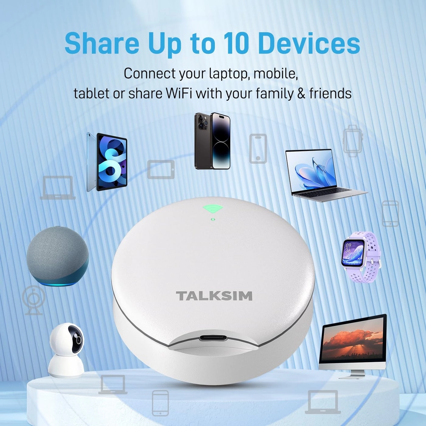 UFO Mobile Hotspot - 4G LTE WiFi 6
