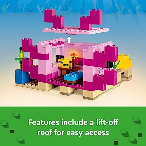 Minecraft The Axolotl House (21247)