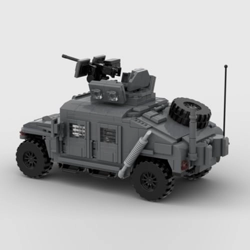 Military Vehicle Armored Truck - 597pcs