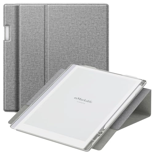 360 Rotating Folio Case with Built-in Pen Holder for Remarkable 2 10.3-inch (2020)