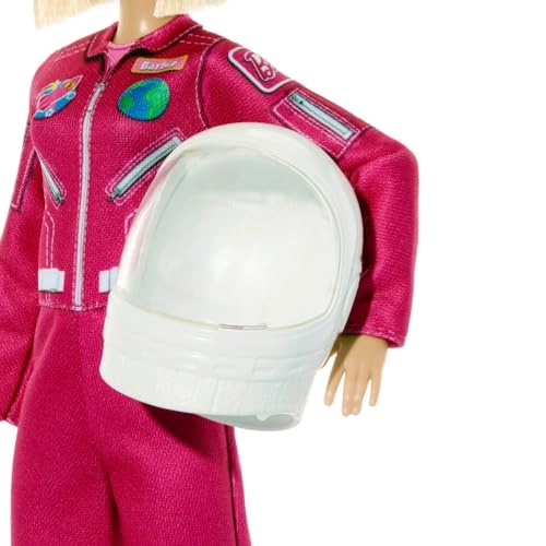 Career Astronaut Fashion Doll - Pink spacesuit Removable outfit Ages 3+