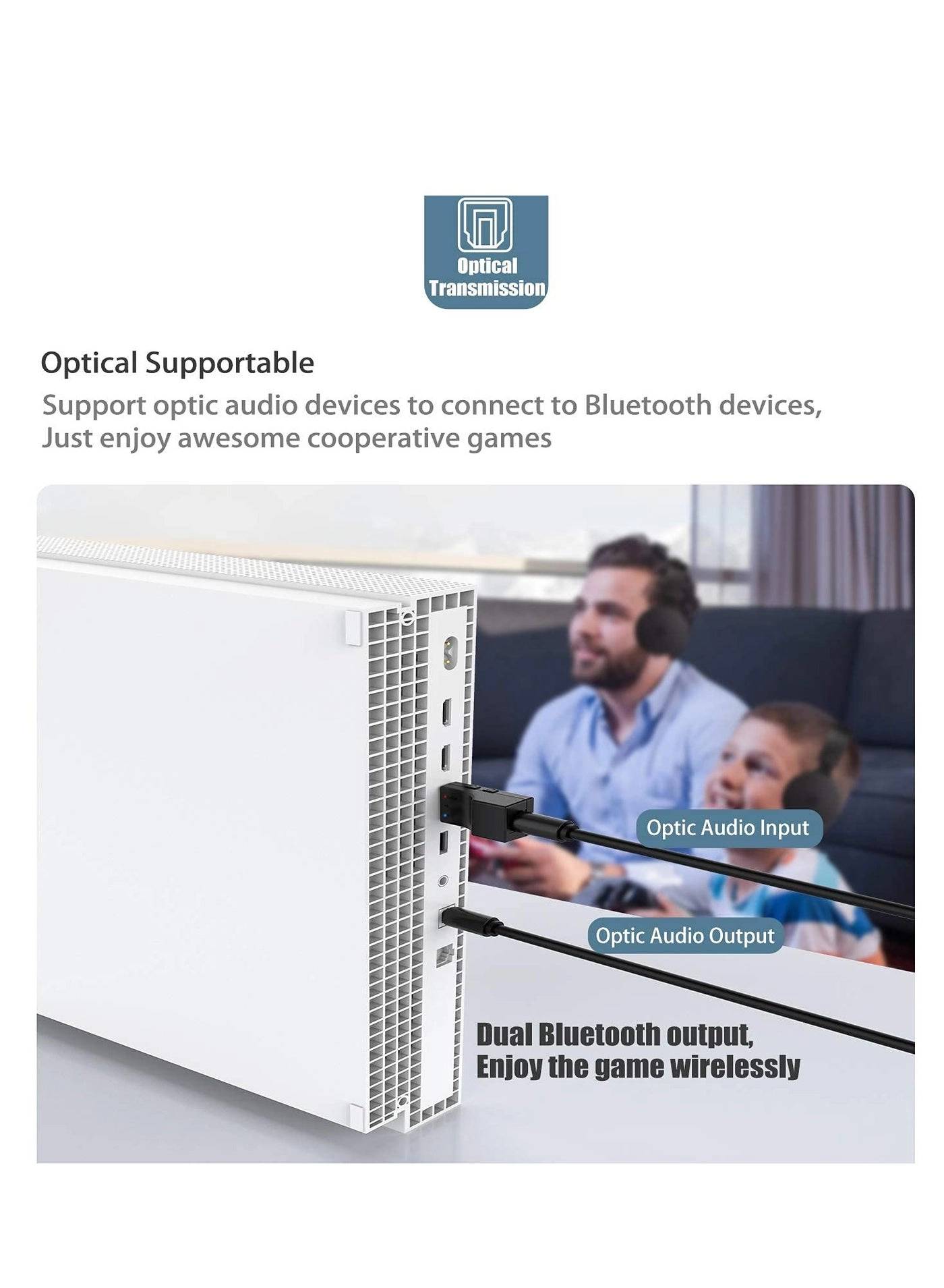 Bluetooth 5.0 Transmitter Receiver 3 in 1 Adapter 5.0