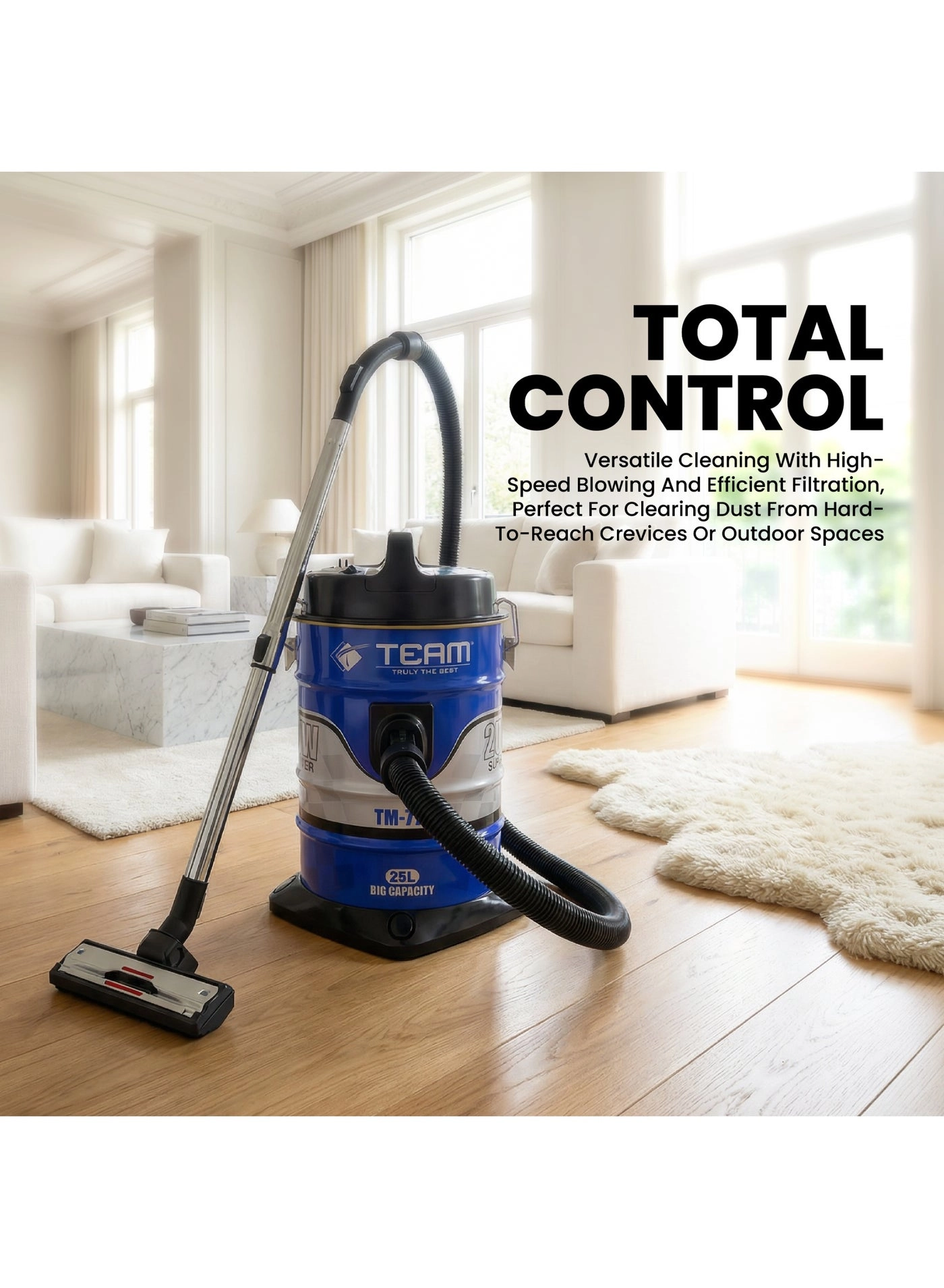 Heavy-Duty Vacuum Cleaner (TM-778)