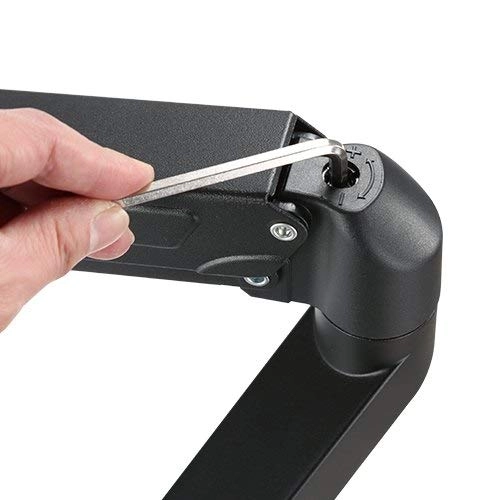 Single Monitor Gas Spring Arm - 1 17"-27" 100x100,75x75