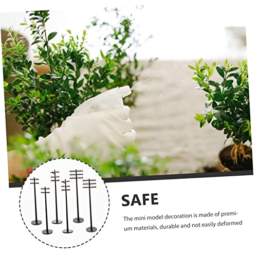 Miniature Telegraph Pole - 30 pcs 1：87