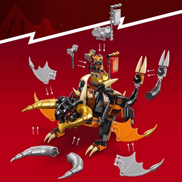 NINJAGO Cole’s Earth Dragon EVO