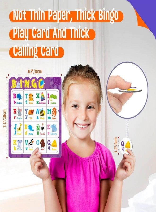 Alphabet & CVC Bingo Game, - Ages 4 and up 12 pieces