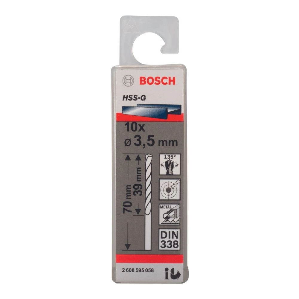 Bosch 2608595058 - Cobalt 10 piece(s) 3.5 mm