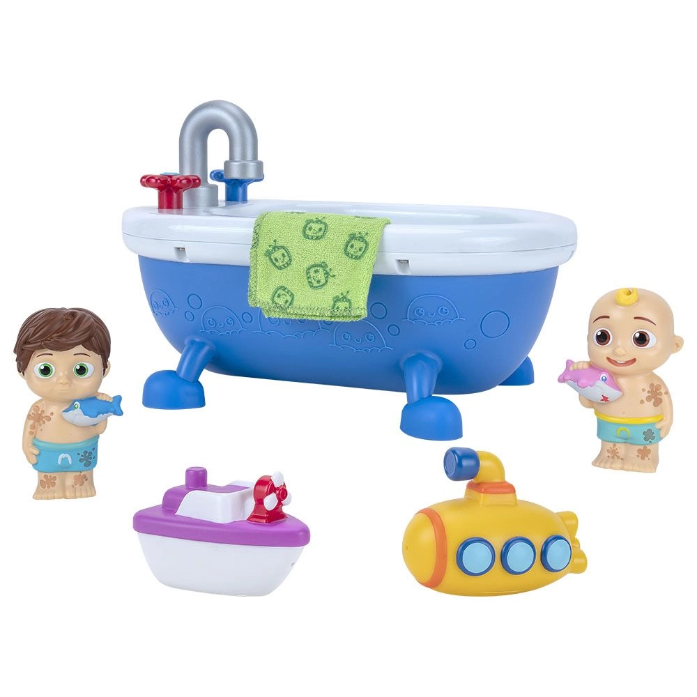 CoComelon Musical Bathtub Playset - 3+ Years 1 Bathtub 2 Figures